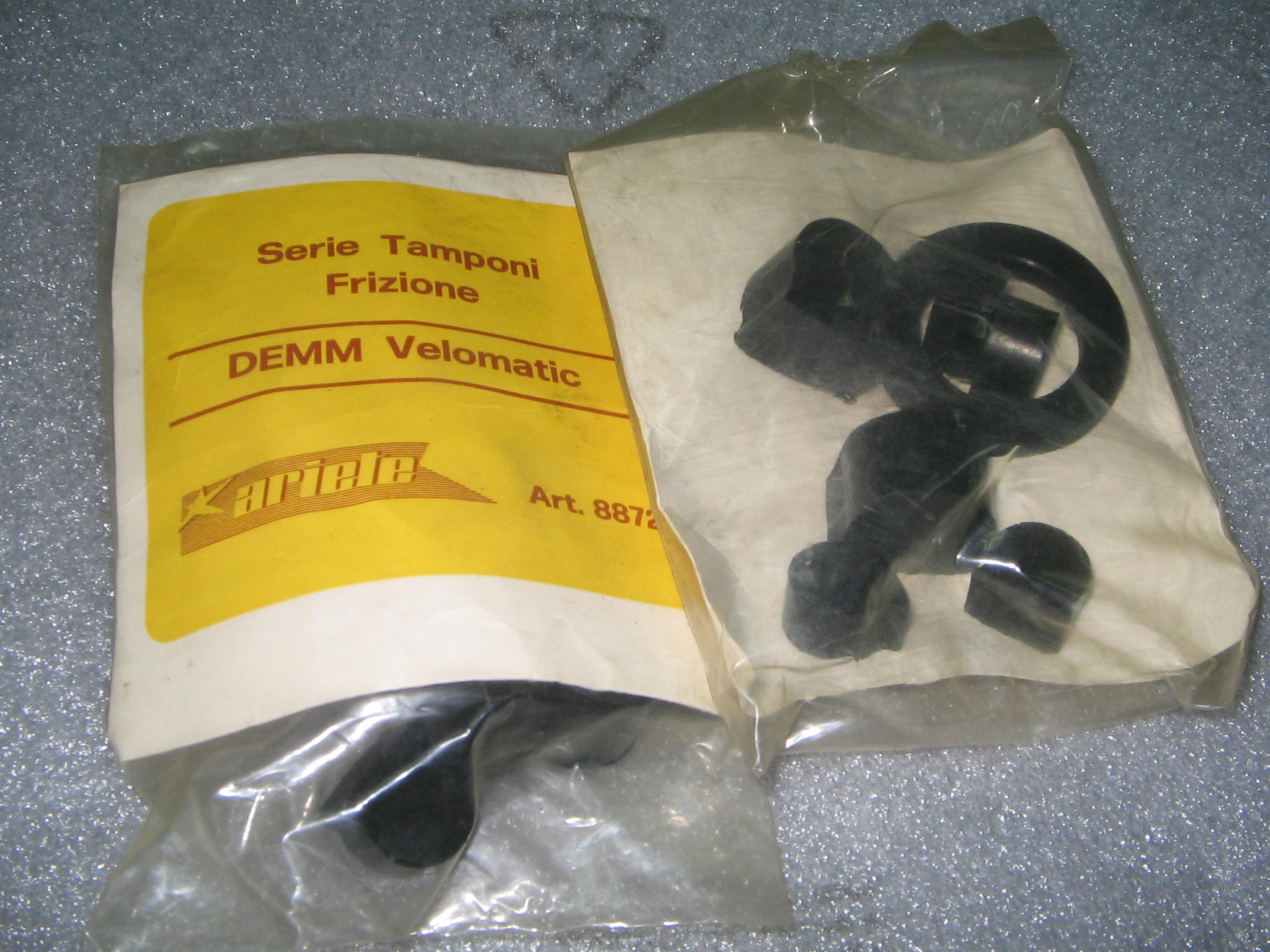 SERIE TAMPONI FRIZIONE DEMM. VELOMATC N.1.938